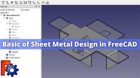 sheet metal freecad|free sheet metal layout patterns.